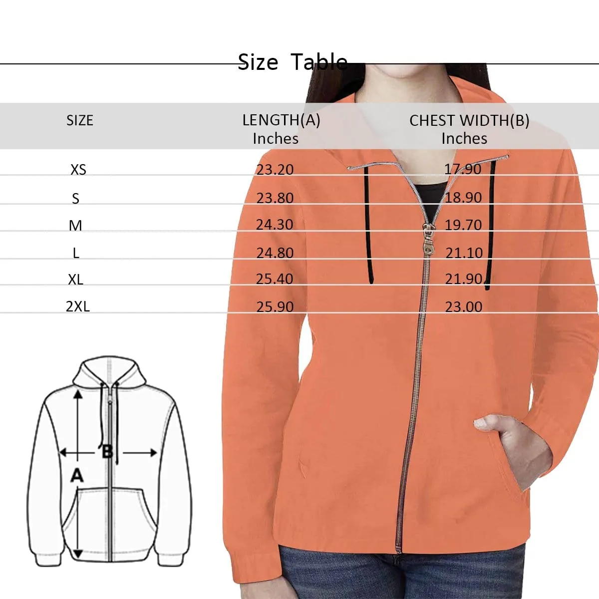 Custom Boyfriend Face Full Zip Hoodie Gray Women's All Over Print Personalized Zipper Hoodie with Husband Face for Him