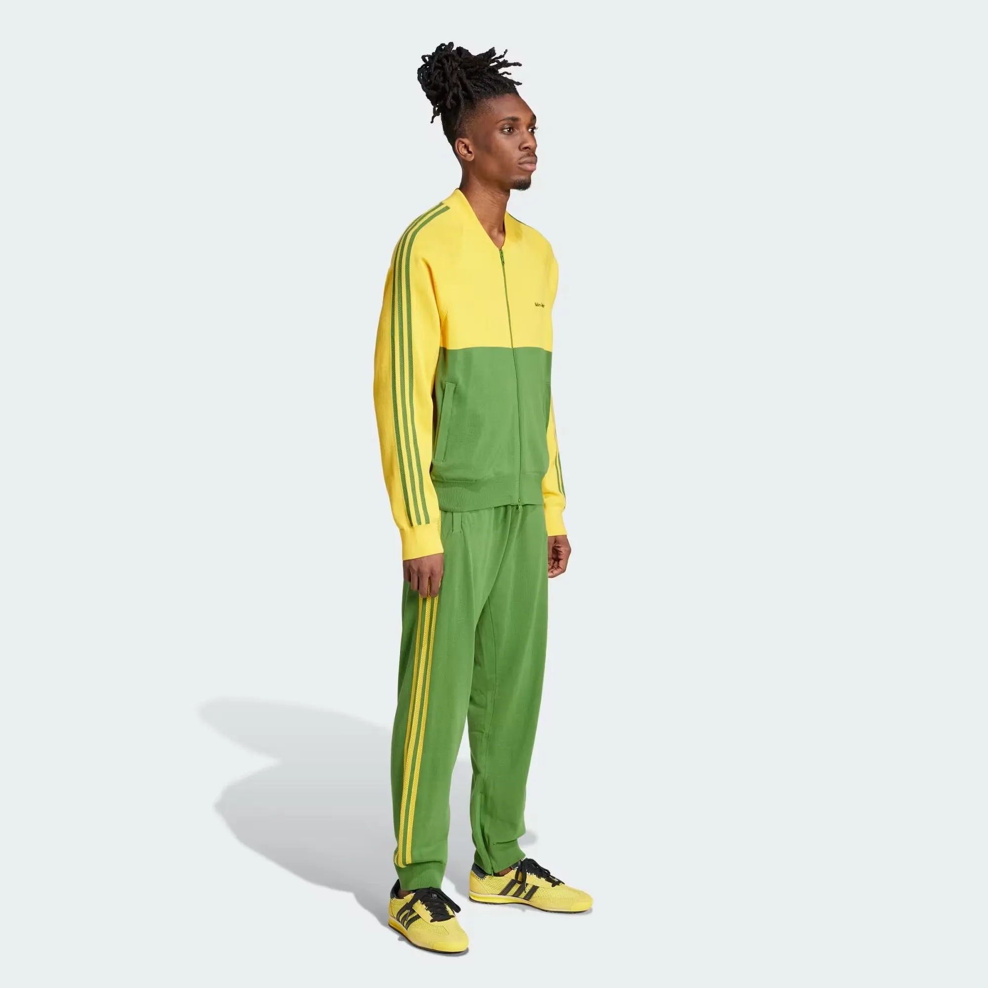 Knit Track Pants - Crew Green