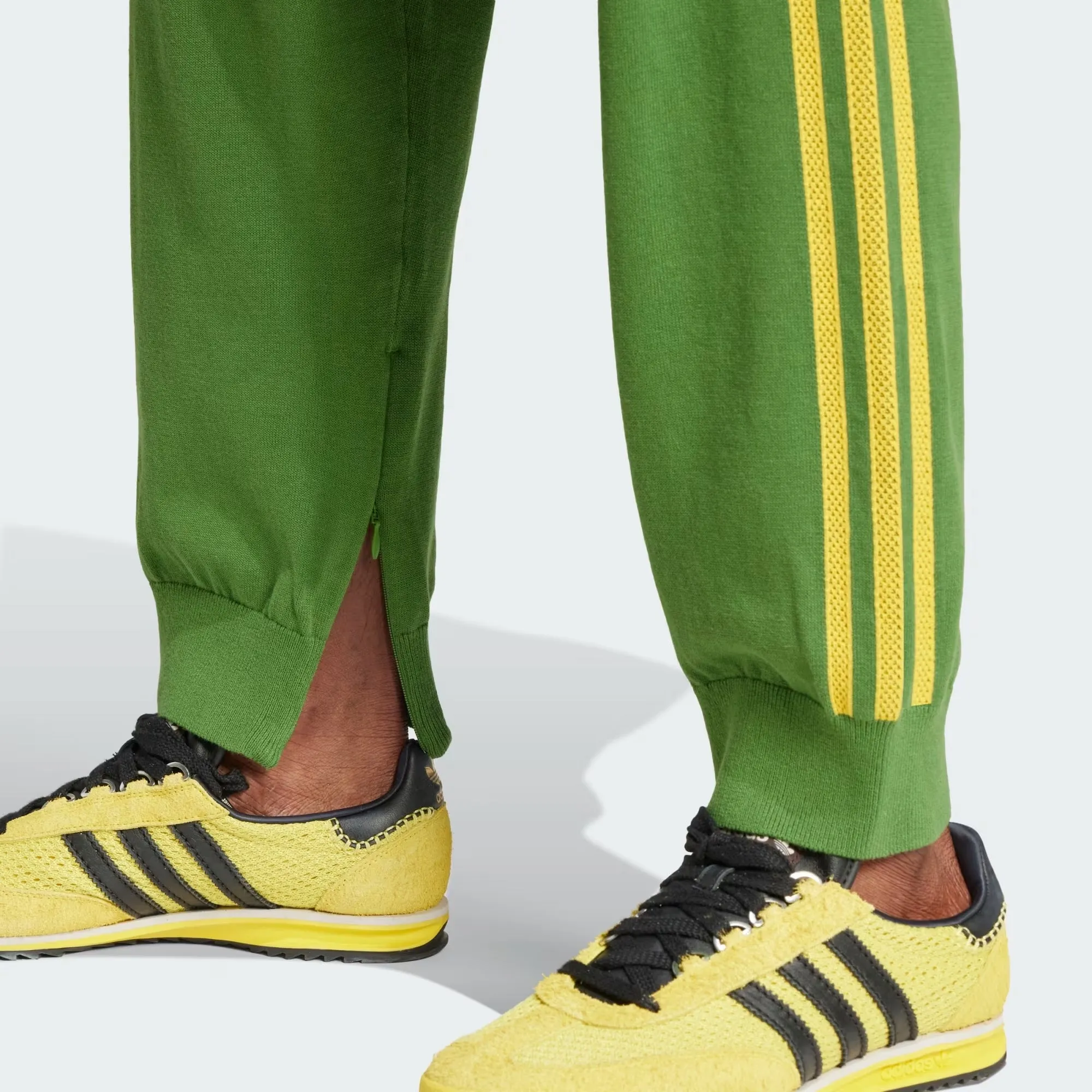 Knit Track Pants - Crew Green