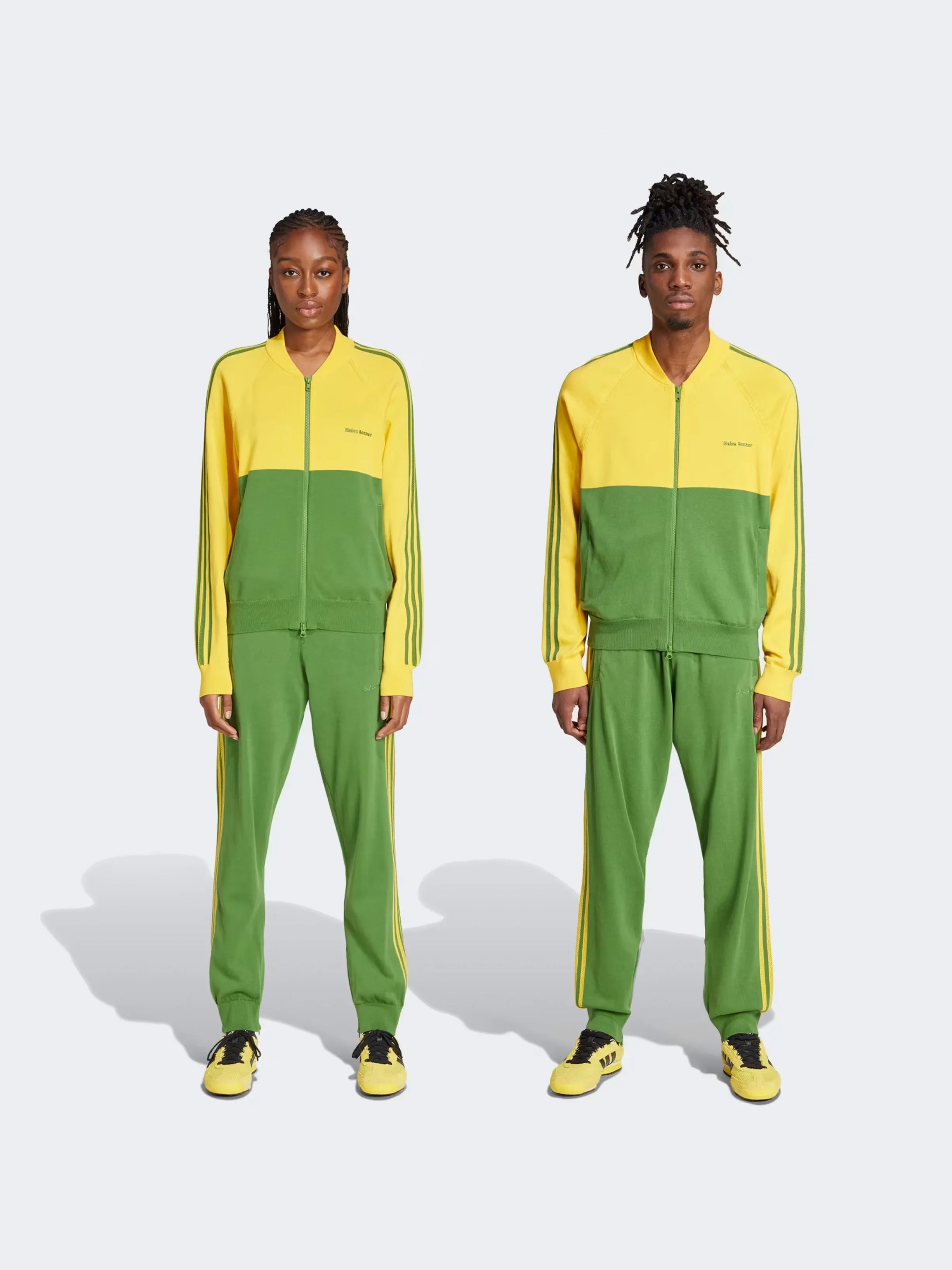 Knit Track Pants - Crew Green
