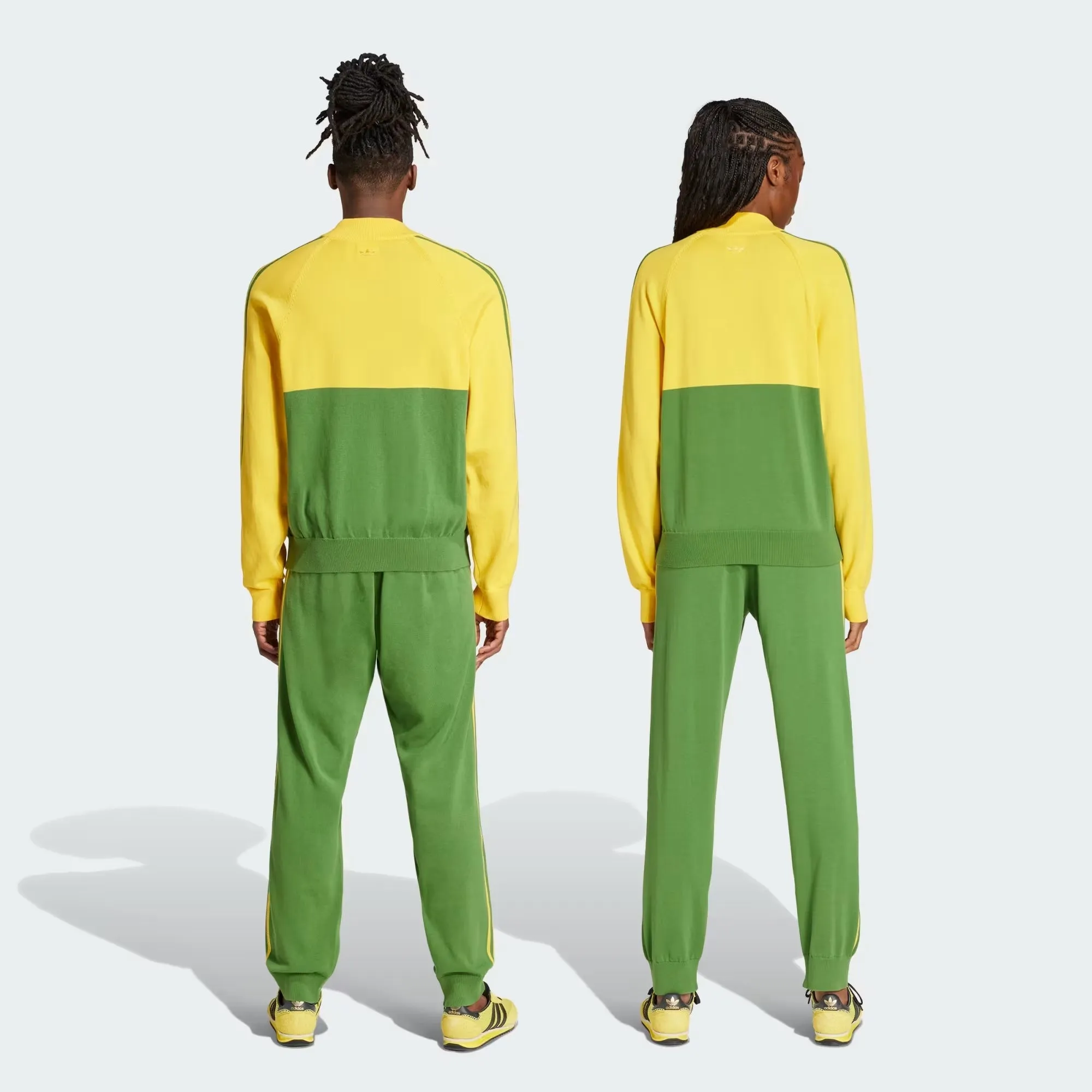 Knit Track Pants - Crew Green