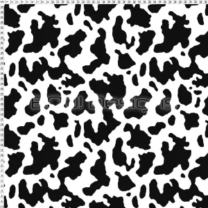 Spandex Cow Print
