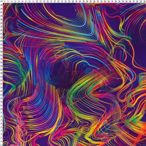 Spandex Glow Lines