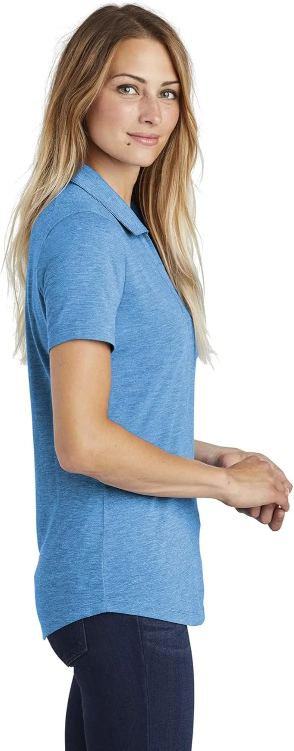 SPORT-TEK Women's PosiCharge Tri-Blend Wicking Polo LST405